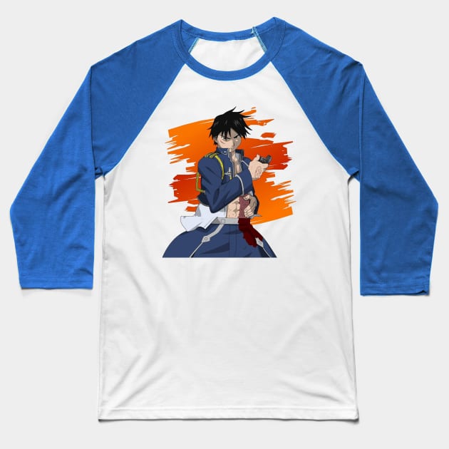 roy Baseball T-Shirt by dubcarnage